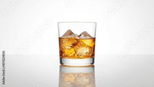 A clear alcoholic drink in ...