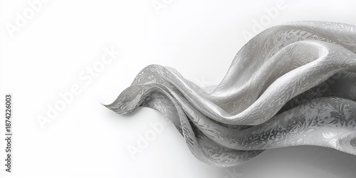 Cloth material featuring a ...