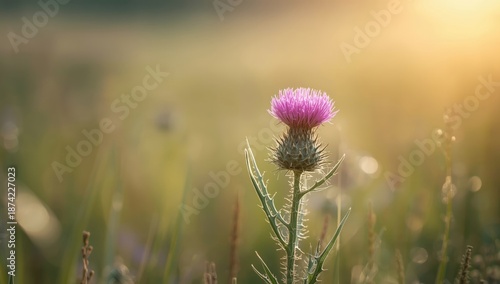Thistle flower from Scotlan...