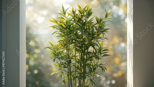 Variegated Japanese bamboo ...