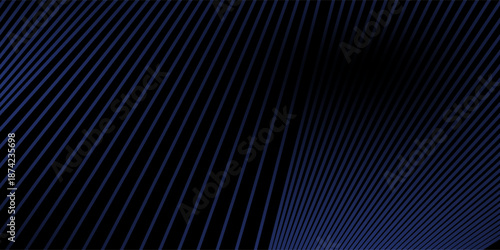 Modern dark blue banner background with geometric diagonal overlay and glowing lines eps 10