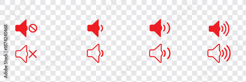 Speaker icon logo design. volume sign and symbol. loudspeaker icon. sound symbol