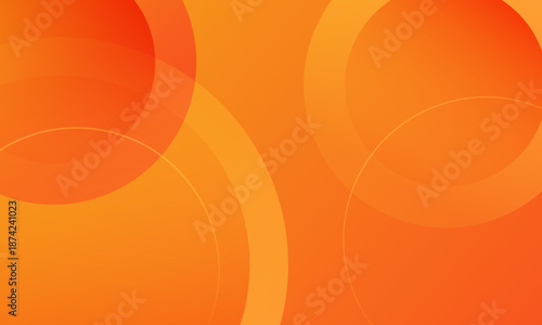 Abstract orange color background. Dynamic shapes composition. Can be used for posters, placards, brochures, banners, EPS 10