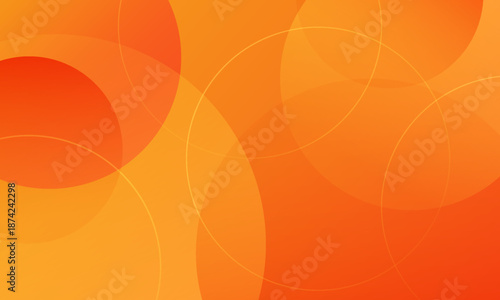 Abstract orange color background. Dynamic shapes composition. Can be used for posters, placards, brochures, banners, EPS 10
