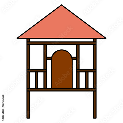 chicken coop illustration