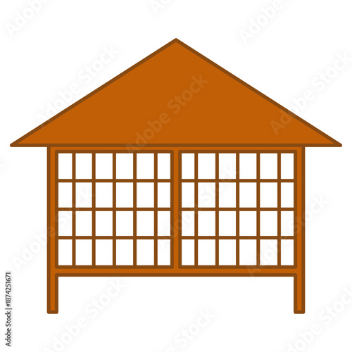 chicken coop illustration