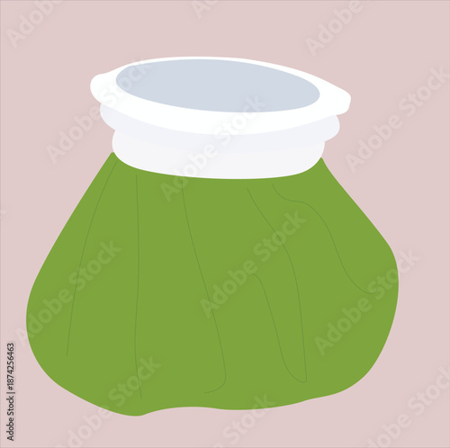 fever compress.Ice Pack, cold compress. 
