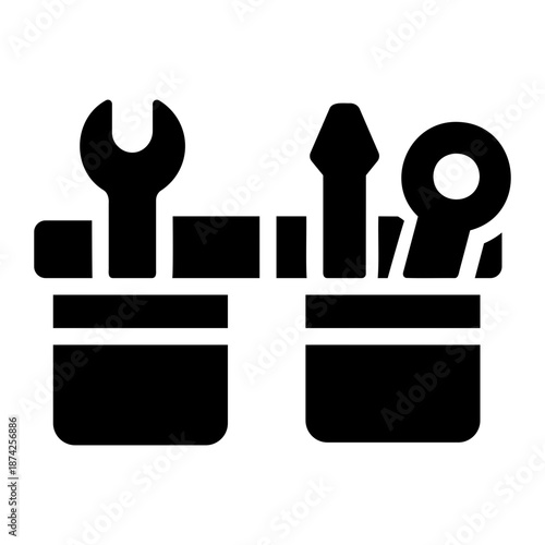 Tool belt Solid icon