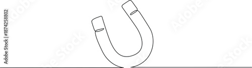 Simple horseshoe illustration Vector
