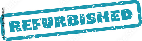 Refurbished stamp seal label