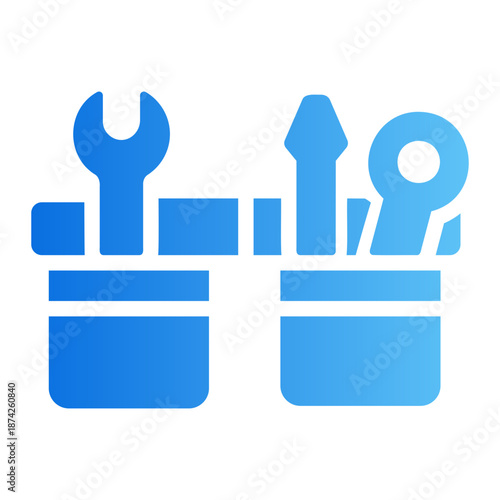 Tool belt Line Gradient Icon