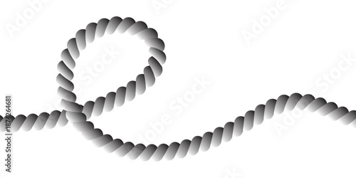Minimal abstract twisted rope shape