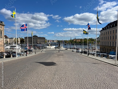 landscape in Stockholm, Sweden, Northern Europe