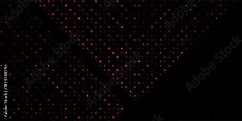 abstract simple red polka dot pattern can be used background. eps 10.