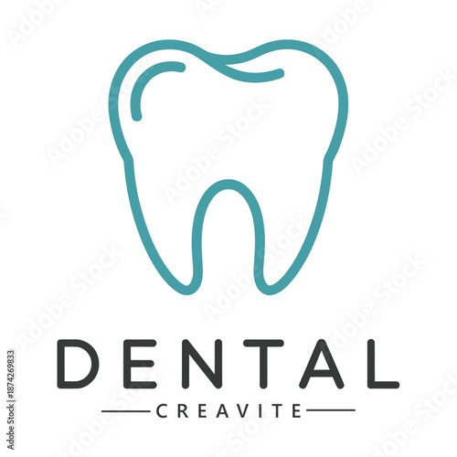 Dental Creavite logo with tooth icon and text