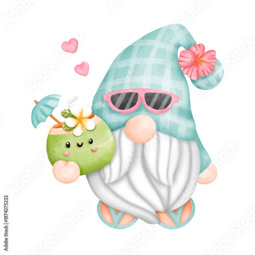 Set of cute cartoon vector illustrations featuring a funny food collection with fruits, vegetables, berries, and nature elements for kids' holiday design