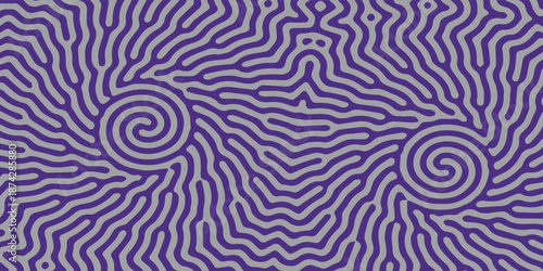 Abstract Swirling Pattern with Double Spiral Vortex Design.