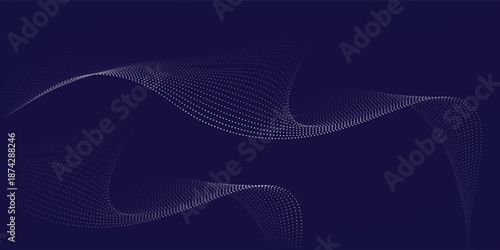 blue wavy halftone background. Dot pop art sport style modern background texture circle dot