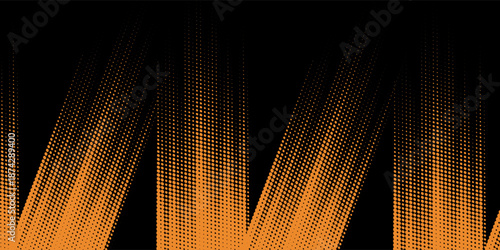 orange black brush Car sticker wrap pattern banner abstract sporty lines black orange color sport combination cover old simple art nice