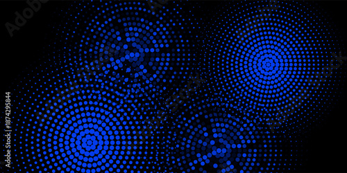 Abstract yellow mustard Rounded Lines Halftone Transition. Vector Background Illustration