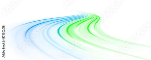 Dynamic neon rays and flowing curves with fast motion streaks. Futuristic cyberspace effect with holographic gradients, spark flashes, and vibrant digital energy.