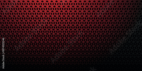 Abstract background with modern red and black gradient geometric shape design. Futuristic minimalist grid style line concept.