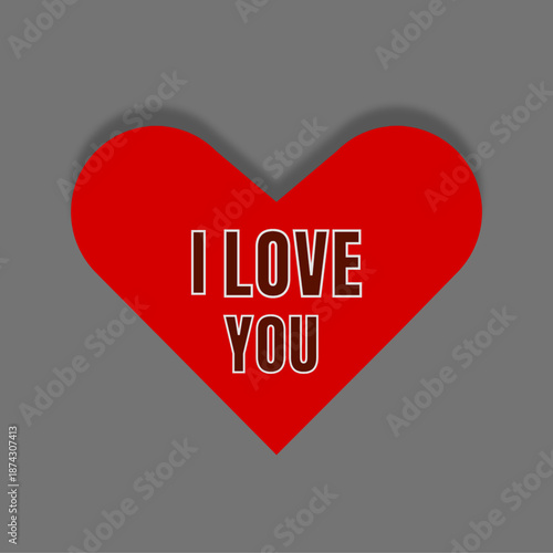 Heartfelt expression of love and affection