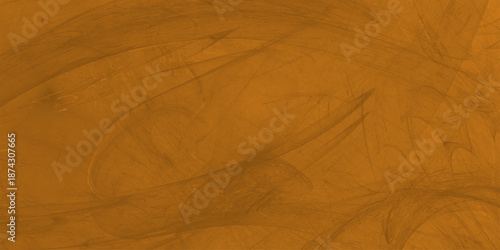Eerie black background with billowing brown smoke on black background. old style dark brown grunge texture, brush painted . Old and grainy orange paper texture, vector,	
