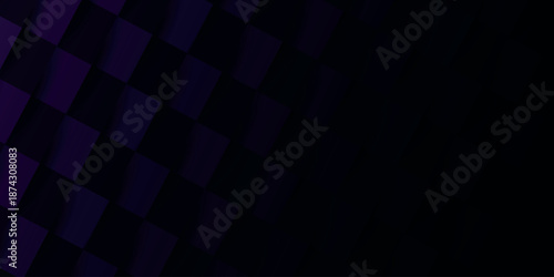 Modern 3D architectural abstract background. Background concept with futuristic 3D purple geometric texture. Vector illustration VOL. 2