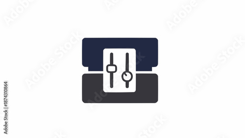 Electric plug and socket connection.