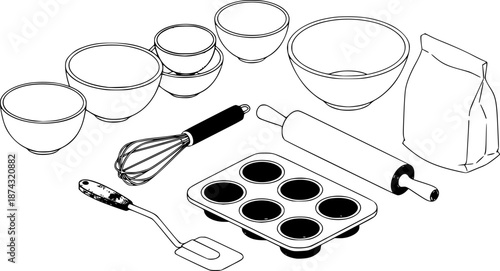   baking tools mixing bowl