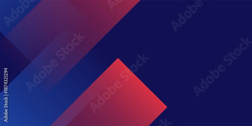 simple red blue abstract background with gaming style for banner and event