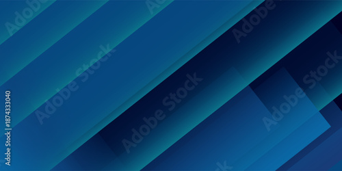Dark blue modern business abstract background. Vector illustration design for presentation, banner, cover, web, flyer, card, poster, wallpaper, texture