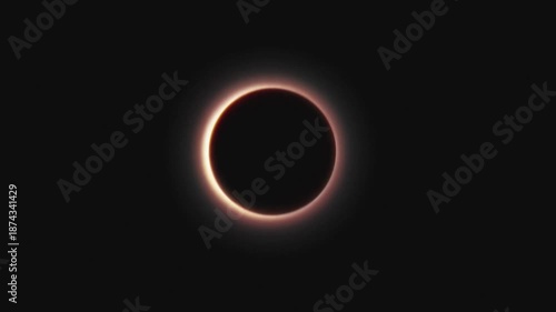 An epic and cinematic shot of a massive solar eclipse reaching totality at sunset. Captured near the horizon. high-end nature documentaries, scientific education, and dramatic cinematic backgrounds.