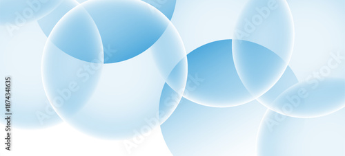 line wave background. Blue minimal round lines abstract background. Thin line wavy abstract vector background. Curve wave seamless pattern design