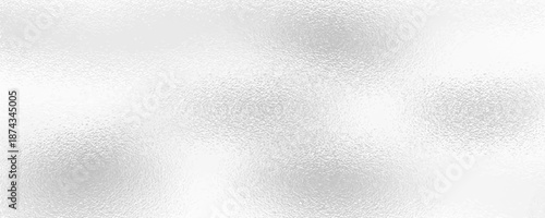 White gray foil glass texture background. Abstract gradient bright light reflection and shiny rough texture surface. Glass effect background