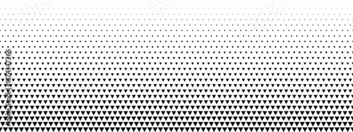 fading triangle halftone gradient texture black abstract