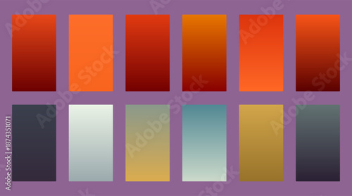 precious color gradients swatch set