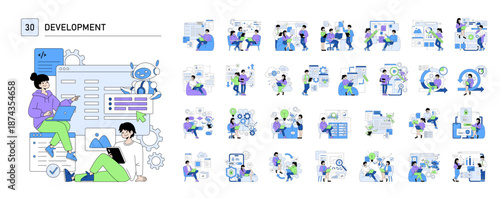 Technology Development Process with AI Robot Interaction