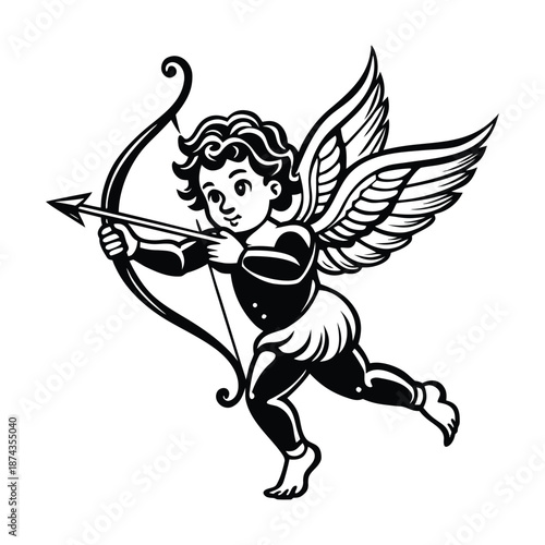 Wallpaper Mural Happy valentine day. with creative love composition of the hearts. Vector illustration
 Torontodigital.ca