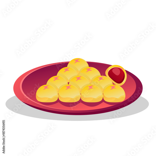 Nastar cookies are typical Eid cookies in Indonesia