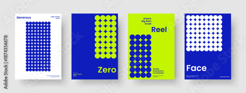 Isolated Report Design. Geometric Flyer Layout. Abstract Book Cover Template. Poster. Business Presentation. Banner. Background. Brochure. Pamphlet. Portfolio. Leaflet. Journal. Advertising