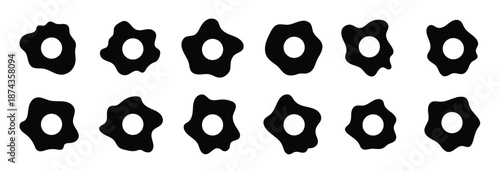  fried egg vector design illustration isolated on white 