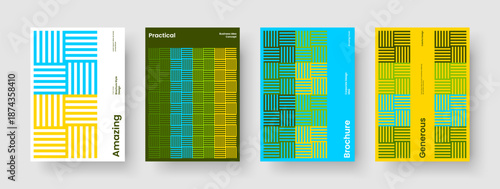 Isolated Poster Layout. Abstract Report Design. Geometric Book Cover Template. Business Presentation. Flyer. Banner. Brochure. Background. Magazine. Advertising. Leaflet. Catalog. Newsletter