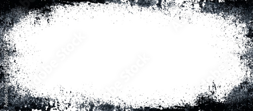 Grunge hand drawn ink frame and border scratch background design. artistic black grunge frame and creative banner poster vector texture.