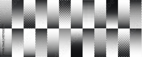 halftone gradient stripes background fading dotted
