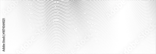 halftone wave lines background abstract dotted stripes 