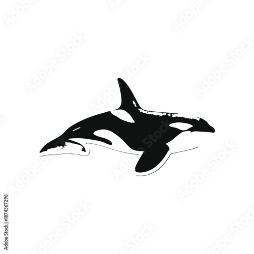 Black and white vintage illustration of martial arts fighting retro vintage vector art