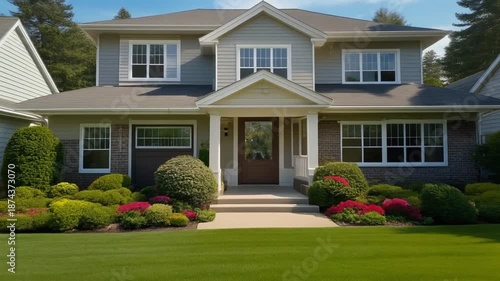 Luxury House Exterior View.