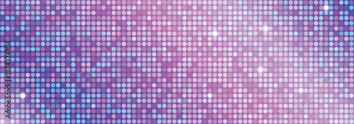 pink purple disco party seamless pattern iridescent sequin 